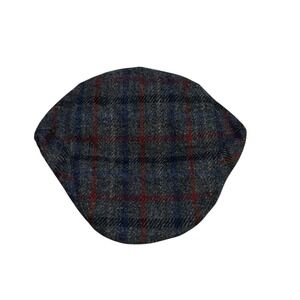 Tartan Tweeds XL Newsboy‎ Cap Plaid Driving Hat Made in Scotland Wool Blend